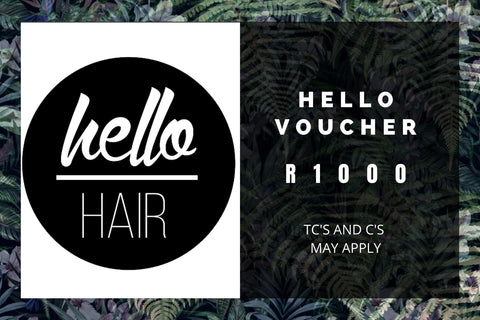 R1000 Hello Hair voucher